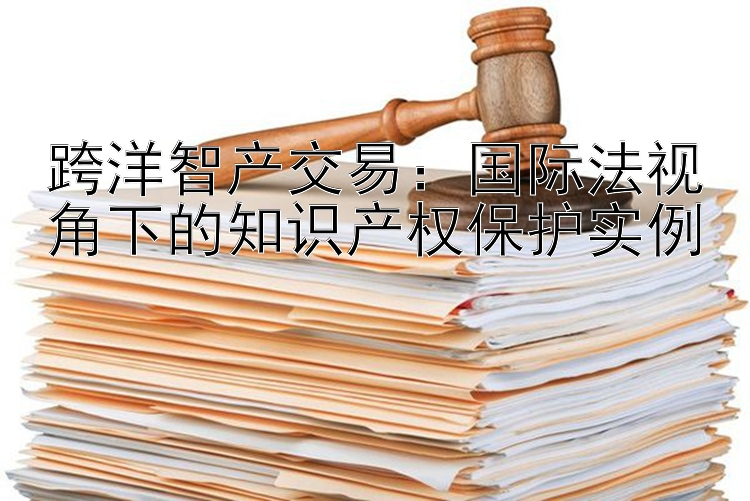 跨洋智产交易：国际法视角下的知识产权保护实例