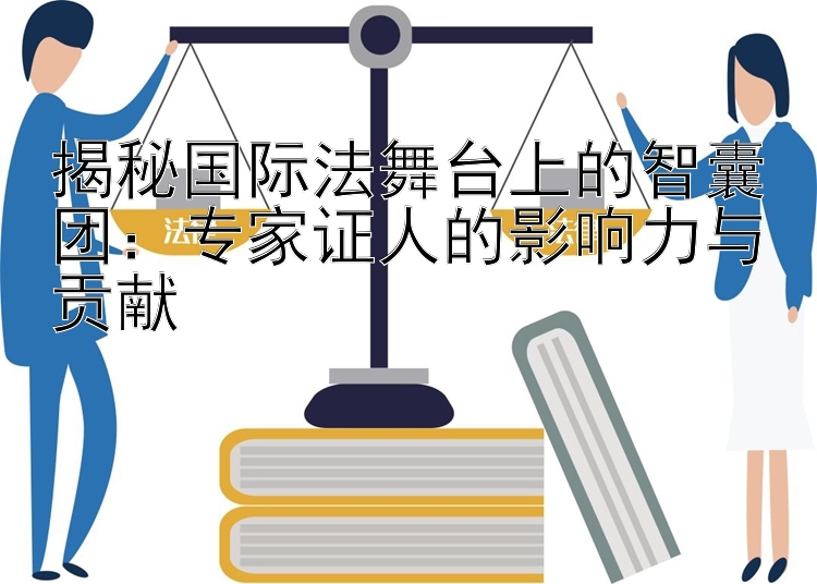 揭秘国际法舞台上的智囊团：专家证人的影响力与贡献