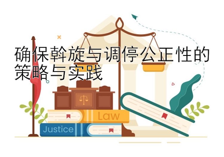 确保斡旋与调停公正性的策略与实践