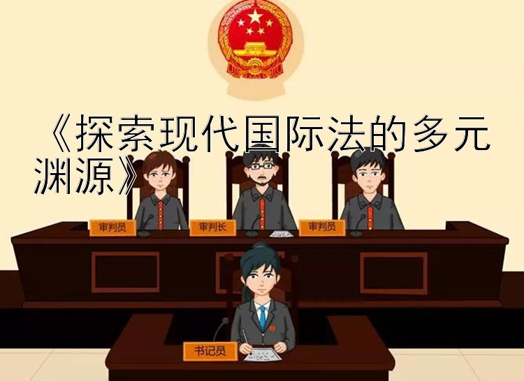 《探索现代国际法的多元渊源》