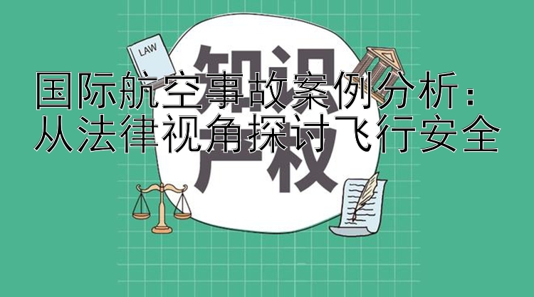 国际航空事故案例分析：从法律视角探讨飞行安全