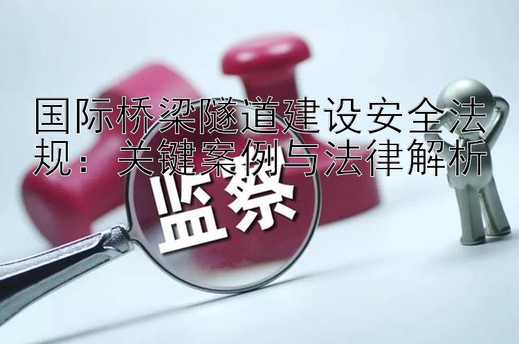 国际桥梁隧道建设安全法规：关键案例与法律解析